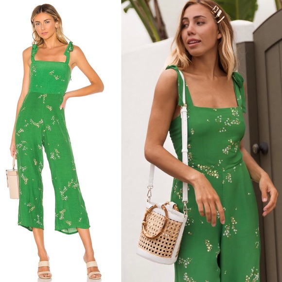 Faithfull the Brand Pants - Faithfull the Brand Elsa Jumpsuit Myrtille Floral